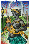 15x10 cm, mixed media on paper, Paris, 2025