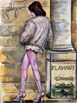 40x30cm, mixed media on paper, Paris, 2026