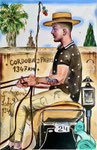 50x32cm, mixed media on paper, Paris, 2024