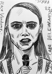  Cara, 8 1/2 x 11 1/2  (22x29cm)