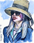 29x21cm, mixed media on paper, Paris, 2025