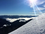 Letzter Anstieg am Belchen