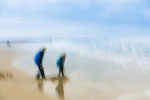 ICM, beach, seaside, farther and son