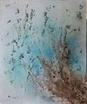 Thema: Schutz des Zarten: BURSTING SPROUTS (on their way) 120x100x4,5  auf LW 2019