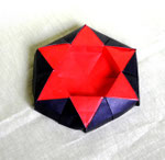 zweifarbiges Hexagon