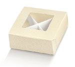 Pratica con finestra 12 x 12 h 4 cm + divisorio € 1,20