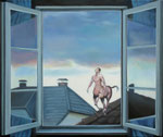 Ausblich2, Ölfarbe auf Leinwand, 50 x 60 cm