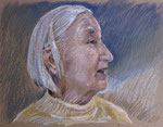 Elli 1, Pastell, 40 x 50 cm