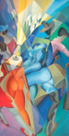Komplementär, 180 x 95 cm