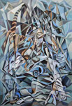Eurydike und Orpheus2, 125 x 85 cm