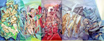 Zeit, 200 x 500 cm