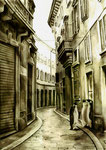 Mailand   (Aquarell) 59,2 x 42,7cm