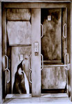 Paternoster   (Aquarell) 59,2 x 46,5cm