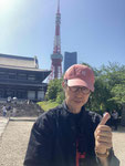 増上寺と東京タワー
