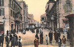 Rue Venizélos vue de la mer