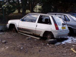 carcasse de voiture