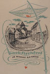Backfischfest - Postkarte von 1949