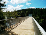 Staumauer der Zillierbachtalsperre