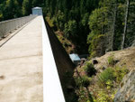 Staumauer der Zillierbachtalsperre