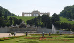 Parc de Schoenbrunn avec la Gloriette