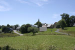 Le village de Montgreleix à 1235m d'altitude