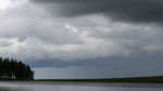 Lac Servières, ciel et orage