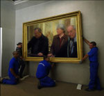Attente du vernissage ...