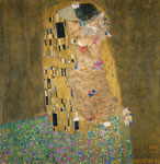 "Le baiser" par Gustav Klimt (1862-1918) et Svetlana Petrova