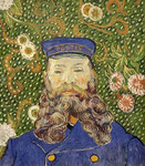 108M$ - "Portrait de Joseph Roulin" Vincent_van_Gogh (1889)