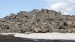 Champ de lave au bord de la Detifoss