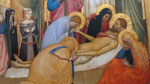 Lamentation sur le Christ mort par Giottino (1329-1469) détail