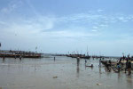 Port de Sassandra : au large les pêcheurs ghanéens