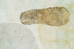 detail: Nr. 13 (2021) series: “transmission and transparency“  56x76cm intaglio from cardboard, foil, tape, sheet photo: Naiwei Tian