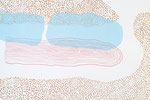 detail: series: cytoplasmic (2020) 35x50cm 10-color screenprint photo: Naiwei Tian