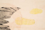 detail: Nr. 53 (2021) series: “transmission and transparency“  50x65cm intaglio from cardboard, foil, tape photo: Naiwei Tian