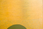 detail:Gold 1 (2021)  150x300cm (diptych) acrylic and gouache on canvas photo: Naiwei Tian