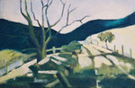 Winter im Emmental 1989, Öl auf Leinwand, gerahmt, 41x61cm