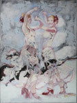 Sevillanas 2015, Öl auf Leinwand, 80x60cm