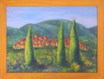 353 PB Italienischer Sommer, Acryl auf Hartfaser, 2012, 40 x 30 cm, 100 Euro zzgl. Versand