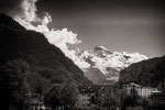 Jungfrau von Interlaken aus gesehen