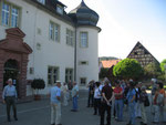 Das Wasserschloss in Unterschüpf war eines der letztes Ziele am Nachmittag der Ganztagesfahrt