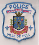 Police - Ville de Hull - Agent / Constable  (Defunct / Obsolete)  (Gatineau Police)