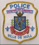 Police - Ville de Hull - Officier / Senior Officer  (Defunct / Obsolete)  (Gatineau Police)