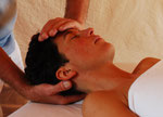 Kopf-Massage