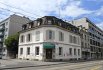 Das ehemalige, gemütliche Quartier-Restaurant "St.Johann" am St.Johanns-Platz/Ecke Elsässerstrasse, danach die Pizzeria "Da Gianni" im Jahre 2016, danach der sinnlose spekulative Abriss!