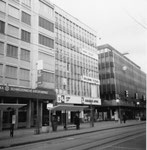 Der «neue» Migros-Markt Rebgasse mit der EPA, 1969