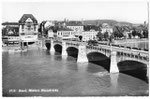 Ansichtskarte 6716 Basel. Mittlere Rheinbrücke (Rud.Suter Oberrieden ZCH)