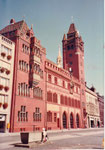 Das gesamte Rathaus am Marktplatz im Sommer 1981