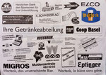 Sponsorenblatt von der Feier «600 Joor Glai und Gropssbasel», 1992