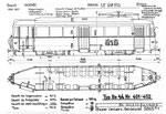 Tram-Motorwagen Be 4/4 Serie 401-452 (Zeichnung BVB)